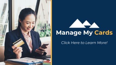 Click here to learn more about card management.